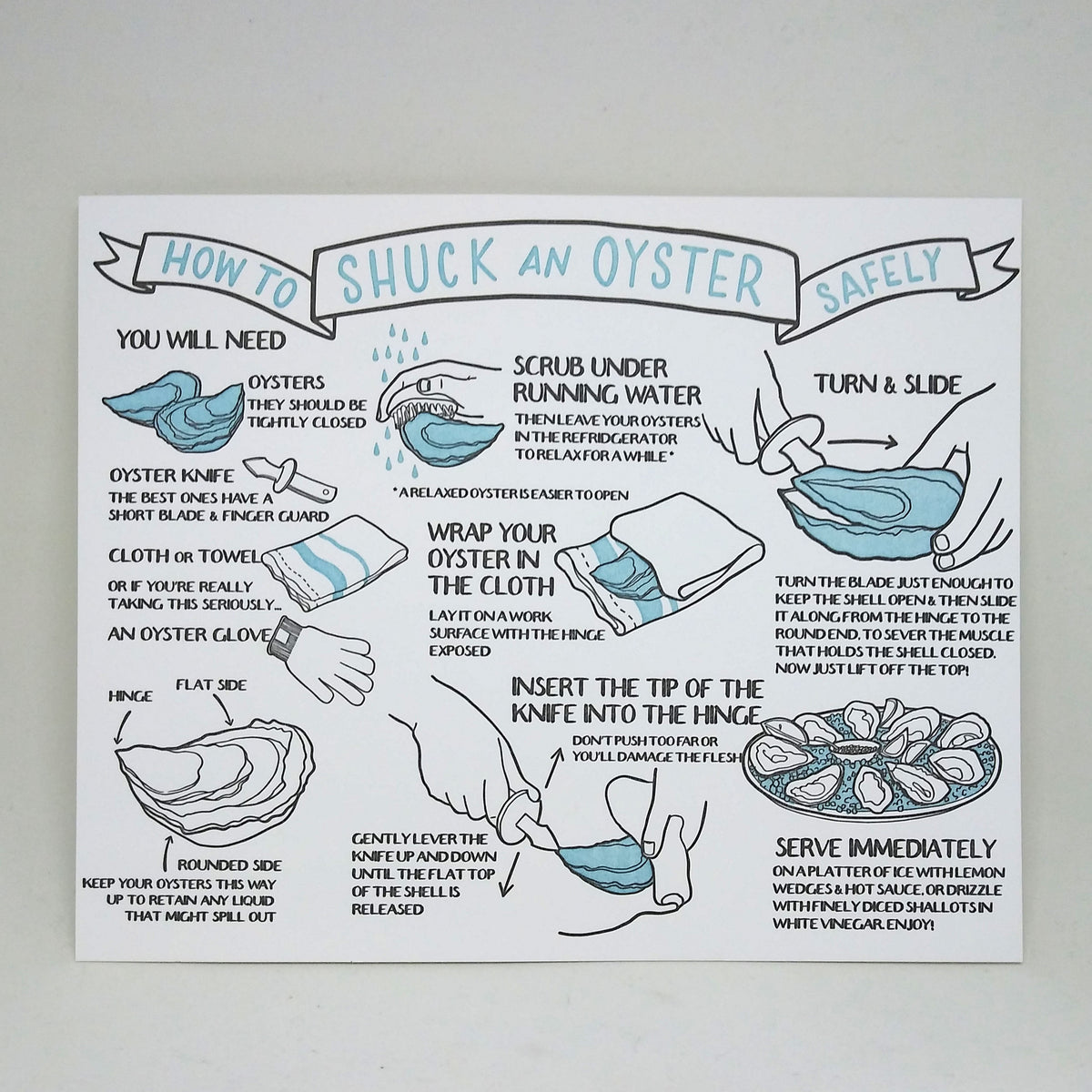 How To Shuck an Oyster - Broadside